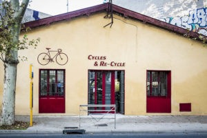 Devanture Cycles & Re-Cycle - MétalRine